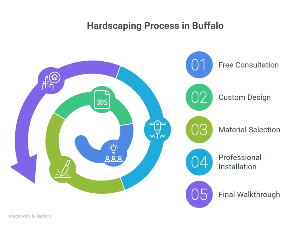 Our Hardscaping Process